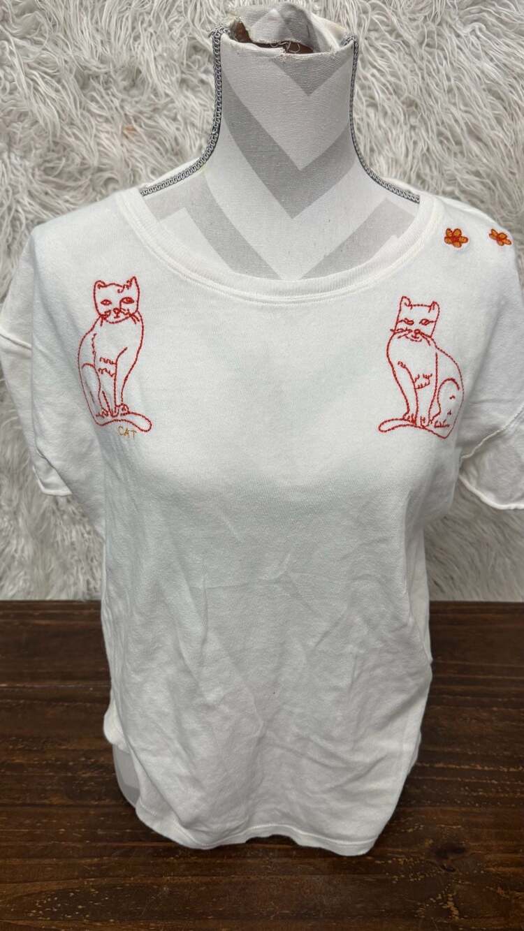 Cat Sweater Size Small We The Free Embroidered